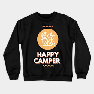 Happy Camping Crewneck Sweatshirt